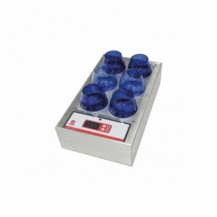 Baño para cata de aceites de 6 posiciones