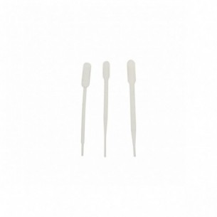 Pipeta Pasteur, graduada cada 0,25 ml hasta 1 ml, cap. total 5 ml, PE, 10 x 500 uds