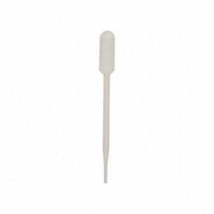 Pipeta Pasteur sin graduar, vol. total 8 ml, long. total 157 mm, 20 gotas / ml, Estéril, 1000 uds