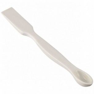 Espátula de porcelana con cuchara, 195 mm