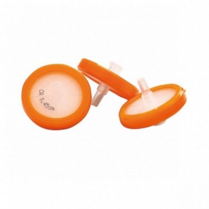 Filtros de jeringa de CA, Poro: 0,22µm, Ø13mm, no estériles, 100 uds