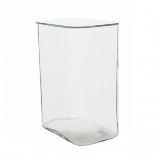Cubeta de vidrio cuadrada 215x100x140mm