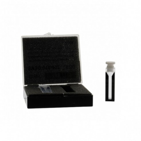 Cubeta semi-micro con tapón de PTFE, 10mm, LB OG, 2 uds