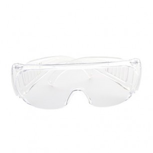 Gafas transparentes para visitantes, 12 uds