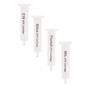 Cartuchos de extracción en fase sólida (SPE) fase SILICA, 1000 mg/6 ml, 30 uds
