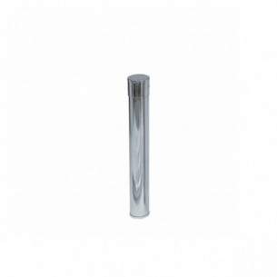 Tubo para esterilizar pipetas de acero inoxidable, Ø 50 mm x alt. 50 mm