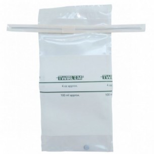 Bolsas estériles para toma de muestras de agua con tíosulfato, 100 ml, 100 uds