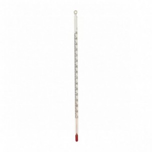 Termómetro de varilla, -10 +60 ºC, Prec:± 1 ºC, long: 250 mm, 10 ud
