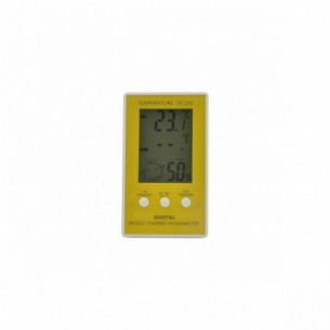 Termo-higrómetro digital interior/exterior, -50 +90 ºC