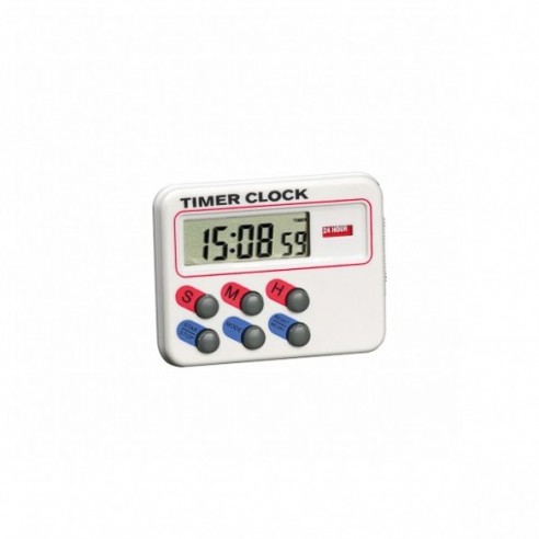 Reloj avisador digital 24 h, 10 uds