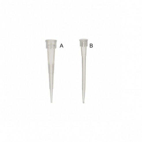 Puntas para micropipetas, 0,5 - 10 µl tipo Gilson, 40 x 1000 uds