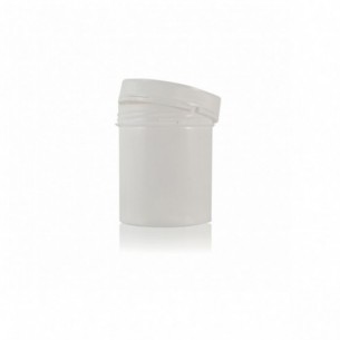 Tarro con tapa precintable, PP, 250 ml, 20 uds