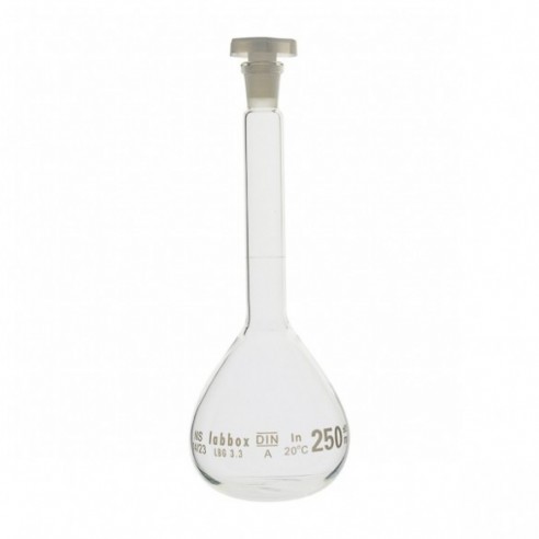 Matraz aforado clase A, 2000 ml, boca 29/32, LBG 3.3