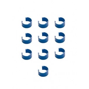 COLORIS CLIPS, BAG OF 10, (BLUE)