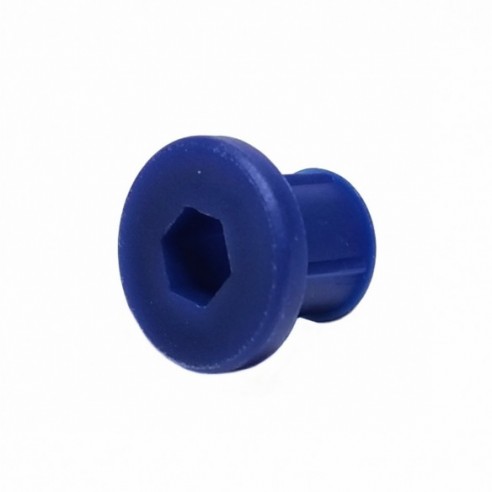 LOCKING CAP, BLUE, MICROMAN, 1X10