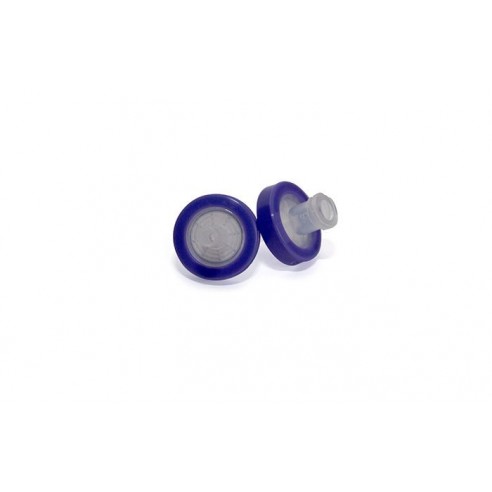 PTFE SYRINGE FILTER 0.22UM 13MM PURPLE PK100