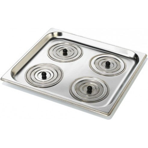 Tapa con 4 discos reductores (Baños 12 L)