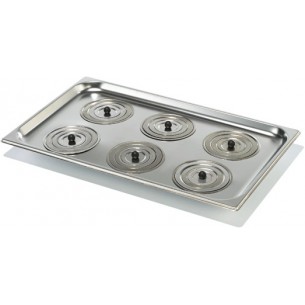 Tapa con 6 discos reductores (Baños 20 L)