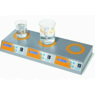 Multiagitador magnético 3 posiciones (en batería) *