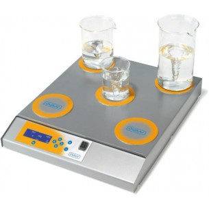 Multiagitador magnético 5 posiciones LCD (reg.ind.)  200-1200rpm *