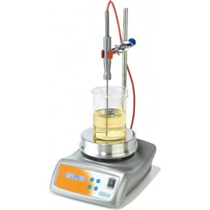 Kit agitador Digital Micromagmix 20L  350 ºC + Sonda PT100 + soporte + pinza *