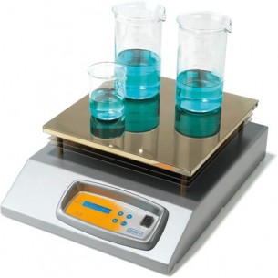 Placa calefactora 320x320 - 400 ºC con lectura digital LCD *