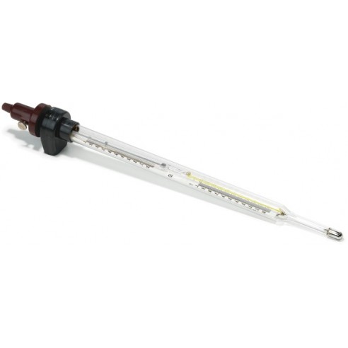Termómetro de contacto 100º C vástago 15cm (añadir cable DIN)