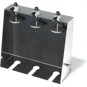 Bombo para 3 embudos de decantación 250 - 500 ml