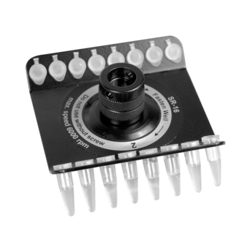 Rotor SR-16, Para 2 tiras de 8 tubos de 0,2 ml