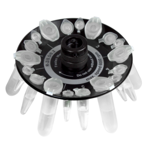 Rotor R-2/0.5/0.2, Para 6 tubos de 2 ml, 6 de 0,5 ml y 6 de 0,2 ml