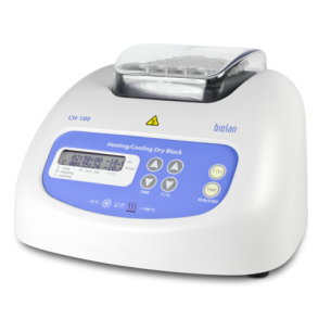 CH-100, termostato de bloque seco con calefacción / refrigeración, bloque CH-3 incorporado