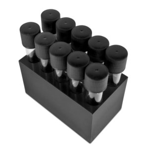 B10-16, Bloque con 10 tomas de 16 mm de diámetro, fondo plano