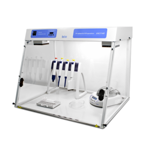 UVC/T-AR, Cabina PCR para DNA/RNA con limpieza UV y entrada para cables