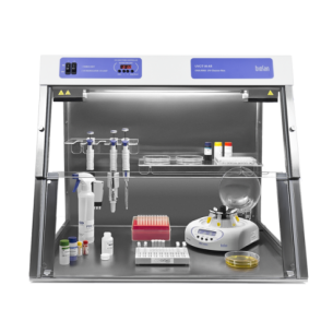 UVC/T-M-AR,  Cabina PCR para DNA/RNA con limpieza UV y enchufe interno
