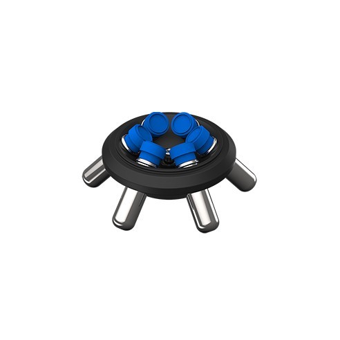 6x50mL swing rotor with SS tubes  (Available with 50-30G, 50-15G,50-15,50-10V) adapters