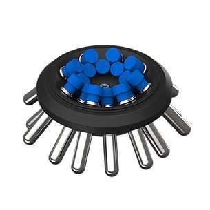 16x15mL Fix angle rotor, RCF 3144 g (Available with 100-6G,15-5G,15-4G,15-3V,15-W) adapters