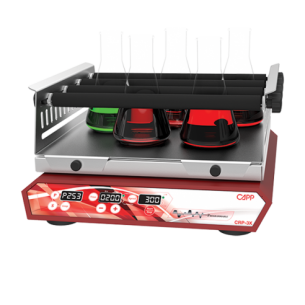 Agitador de plataforma Capp Rondo ø 20mm., con movimiento lineal y orbital, 7,5kg capacidad