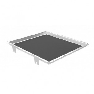 Disco ajustable a la base del plato con bandea antideslizante