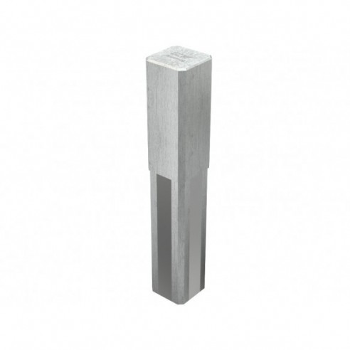 Pipet box made of aluminium without silicon, 68 x 68 x 310 - 450 mm