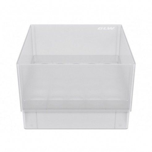 CRYO BOX WITH 5X5 COMPARTMENTS FOR WIDE-NECK BOTTLES UP TO 21.6 MM DIAMETER, NATURAL
