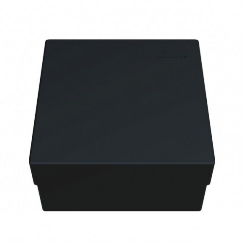 GLW-Black Box PP, 130 x 130 x 70 mm, w/o divider