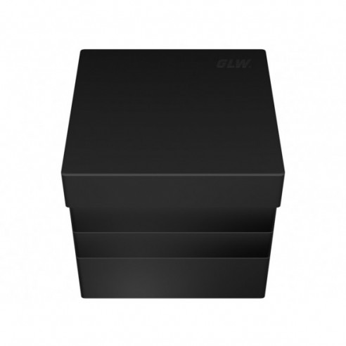 GLW-Black Box PP, 130 x 130 x 120 mm, w/o divider