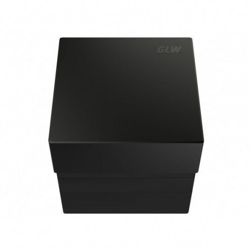 GLW-Black Box PP, 130 x 130 x 70 mm, for 25 tubes