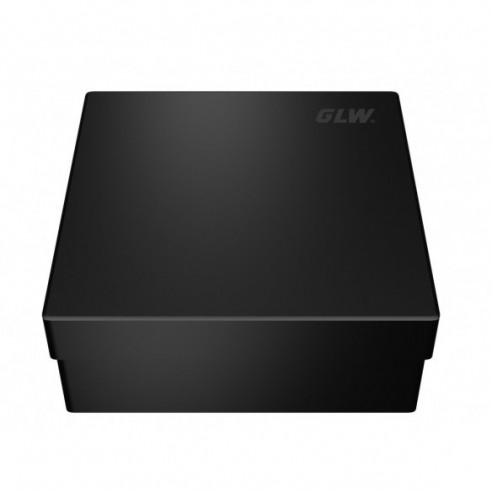 GLW-Black Box PP, 130 x 130 x 52 mm, double for 8 x 8 tubes