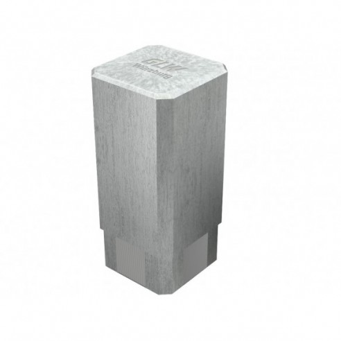 Pipet box made of aluminium with silicon, 68 x 68 x 150 - 240 mm