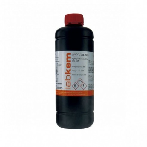 Peróxido de hidrógeno 30% AGR, 1 L