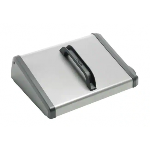 Lid gabled stainless steel with hinges for ST18 and ST26 baths