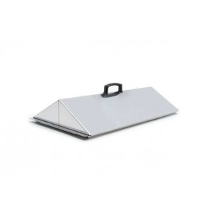 Lid pitched lift-off s/s for S38 and ST38 baths, recommended when bath is used constantly with water above 90°C