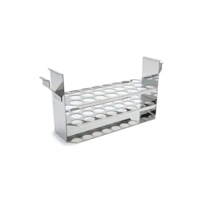 Test tube rack for 12, 18, 26 and 38 litre baths for 24mm tubes