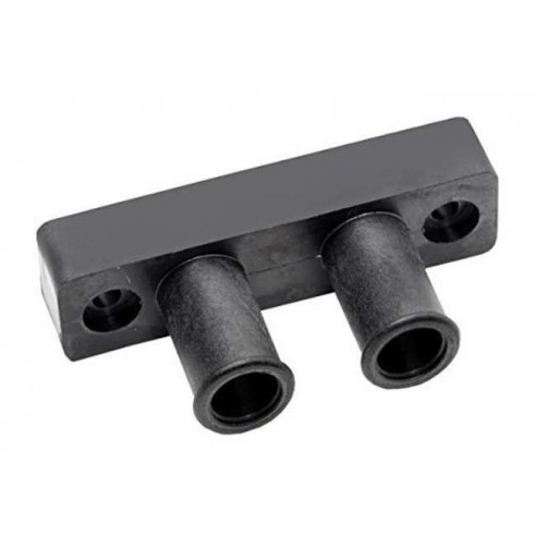 Pump conn. plastic replacement inlet/outlet. Fits tubing 15mm inner dia. Temp range -50 to 200˚C
